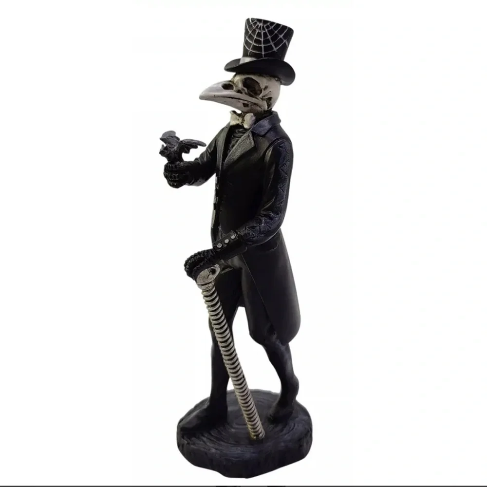 Gothic Plague Doctor Figurines Set